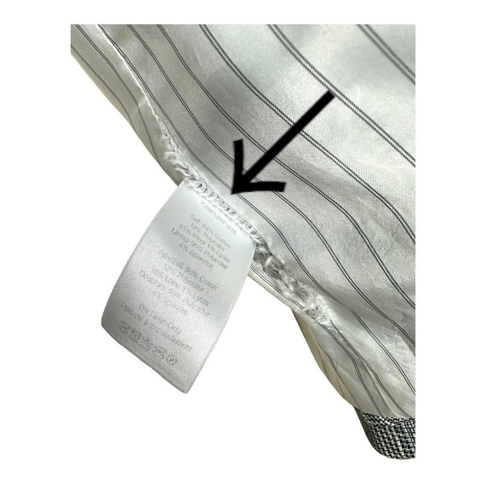 Veronica Beard Micro Houndstooth Plaid Single Bre… - image 8